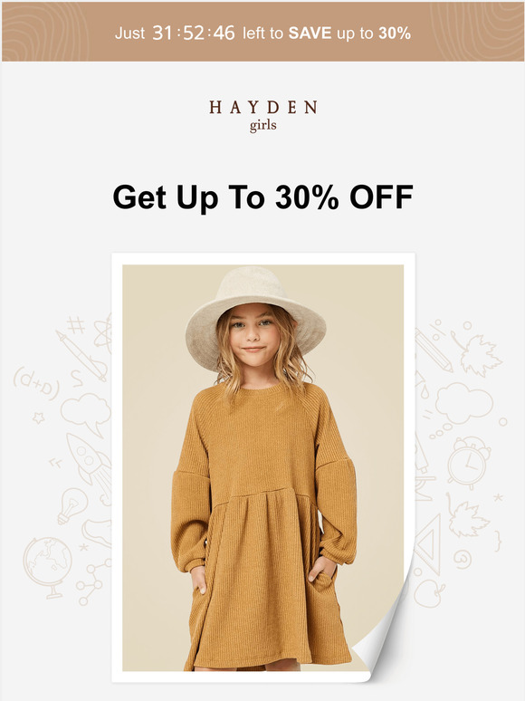 You can still get up to 30% OFF