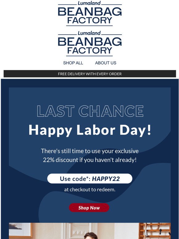 Happy Labor Day - Your exclusive discount will end soon! 