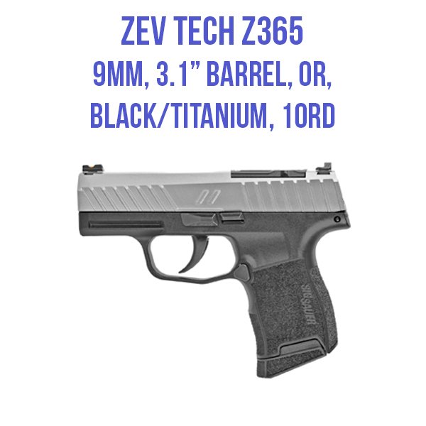 Zev Tech Z365 available at Impact Guns!