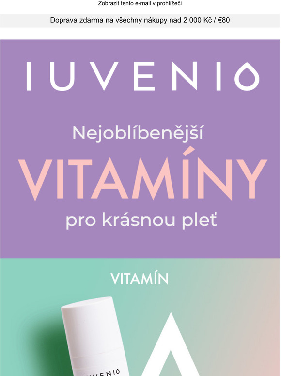  Je tu denn dvka vitamn pro vai ple!