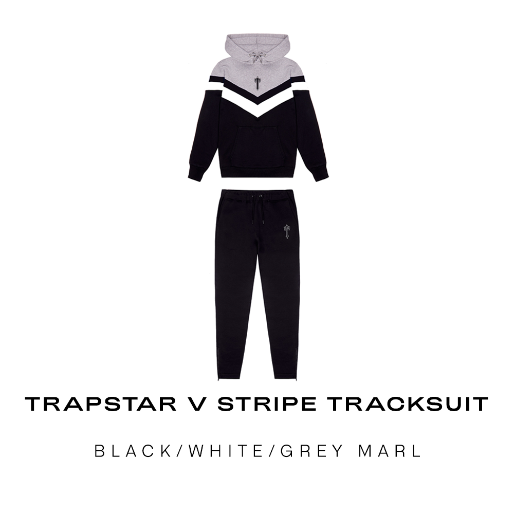 Jay-Z wearing Trapstar White Noise Irongate Sweater