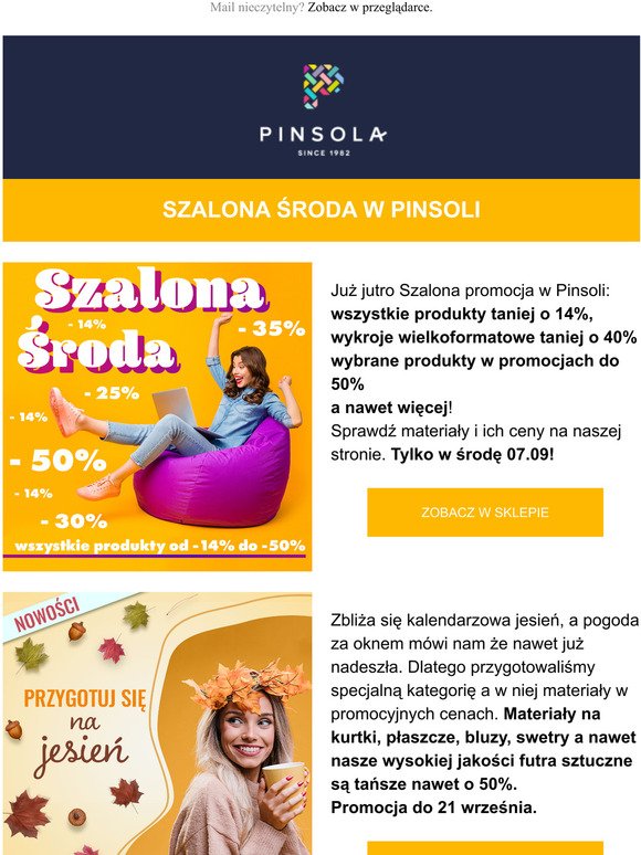 SZALONA RODA w Pinsoli do -50%