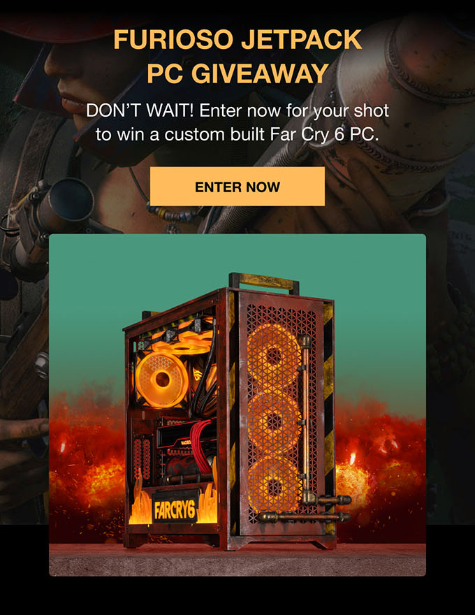 Corsair NOWS YOUR CHANCE Get Far Cry 6 FREE and enter to win