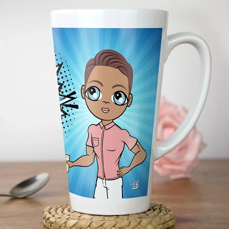 Image of MrCB Super Dad Latte Mug