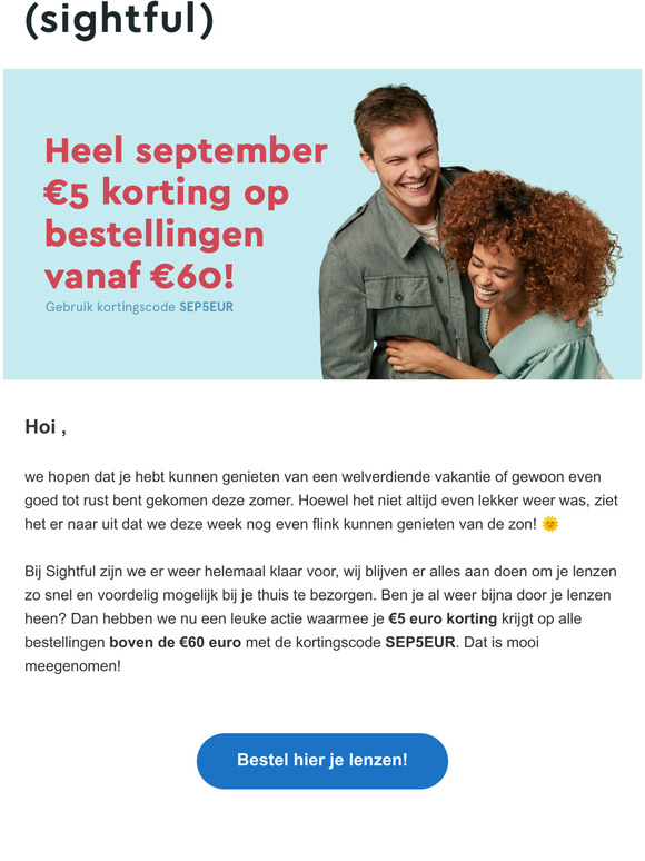 Mooie zomer gehad?  5 korting op je lenzen!