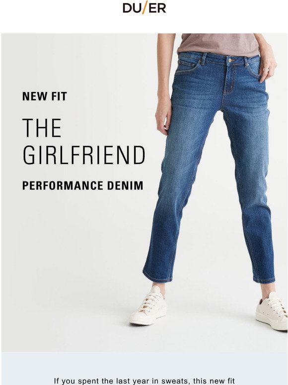 DUER: NEW IN: the Girlfriend Fit | Milled