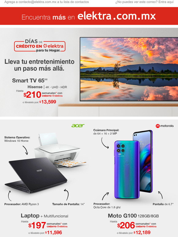 ELEKTRA MX: Disfruta tu contenido a otro nivel | Milled