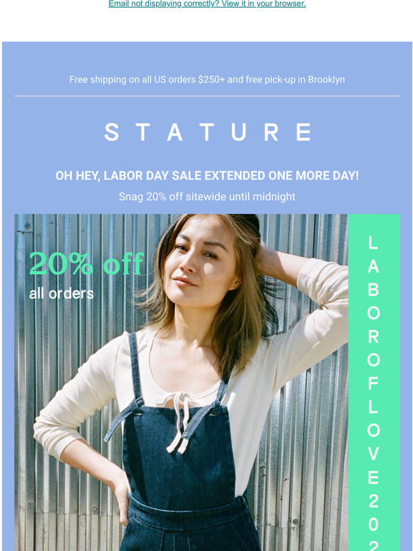 Labor Day SALE EXTENDED