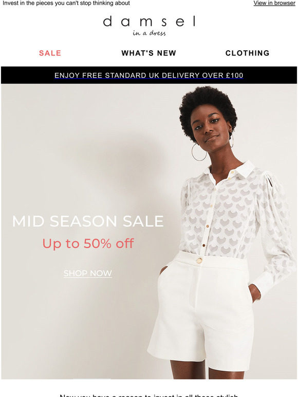 SALE | Up to 50% off your favourite styles