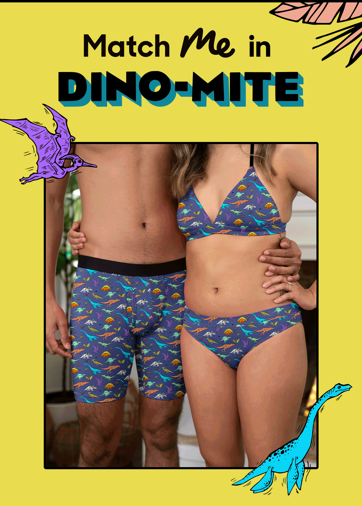 MeUndies : New Print for Dinosaur Lovers