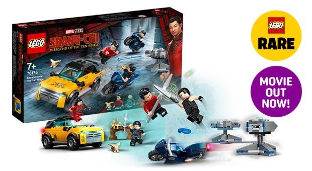 LEGO 76176 Marvel Shang-Chi Escape from The Ten Rings Set