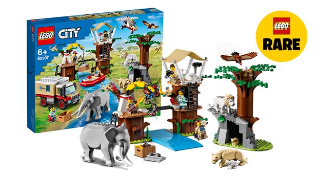 LEGO 60307 City Wildlife Rescue Camp Animal Set