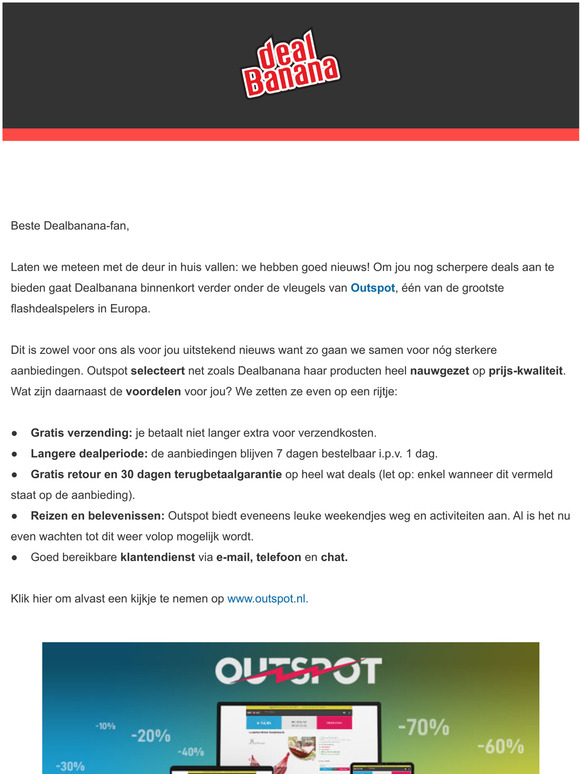Pssst, wij hebben groot nieuws