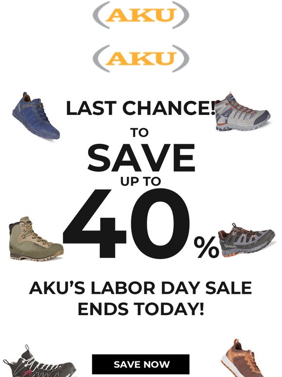 It's Your LAST CHANCE to Save During AKU's Labor Day Sale