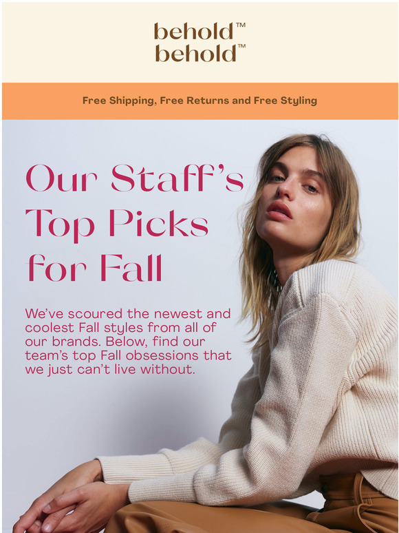 Our Staff's Top Picks For Fall
