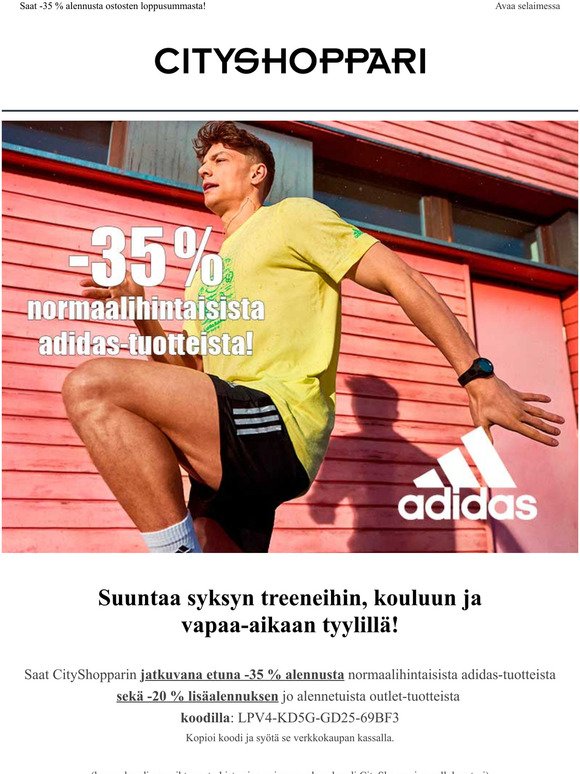 count Real Acquisition cityshoppari.fi: adidas takaa tyylisi syksyn treeneihin, kouluun ja  vapaa-aikaan. | Milled