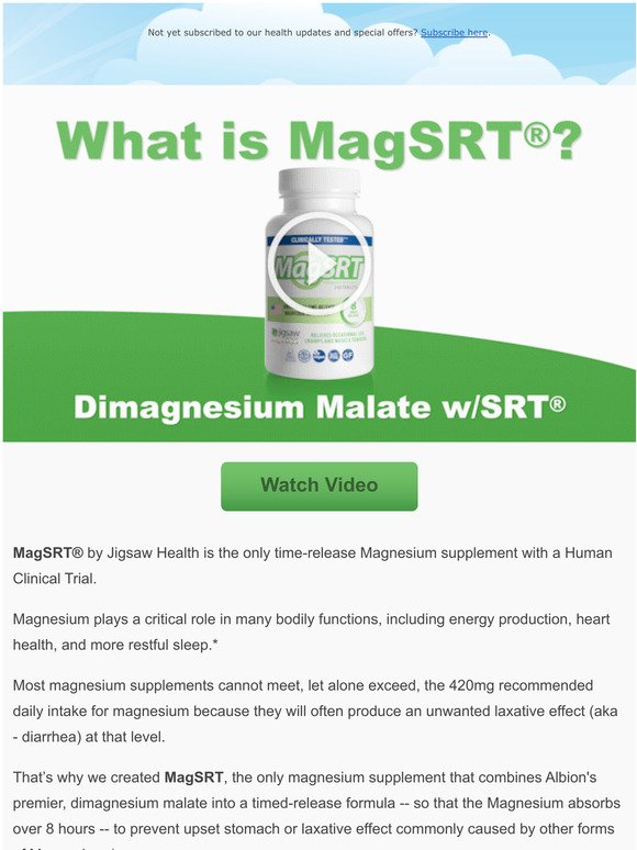 MagSRT by Jigsaw Health