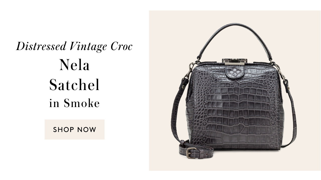 patricia nash distressed vintage croc