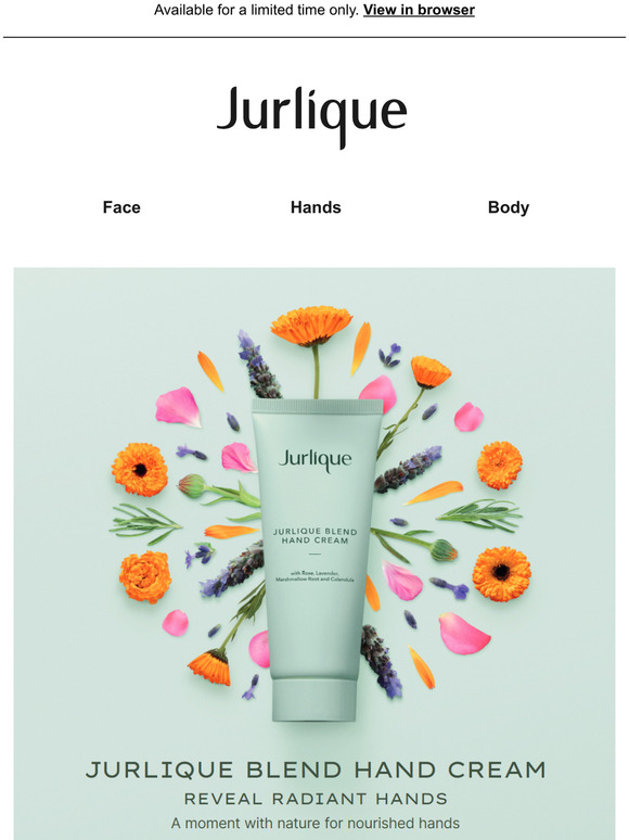 Jurlique US Reveal radiant hands with our NEW Jurlique Blend Hand