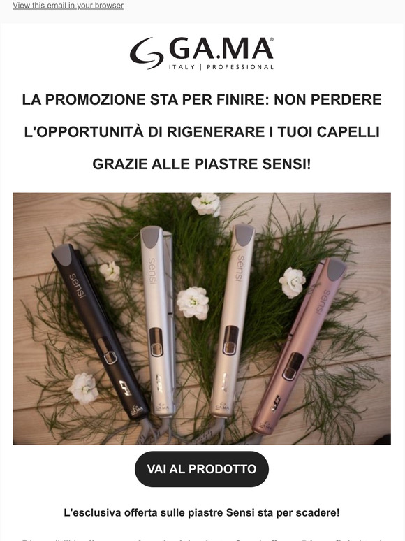 La promozione sulle piastre Sensi sta per scadere: approfittane subito