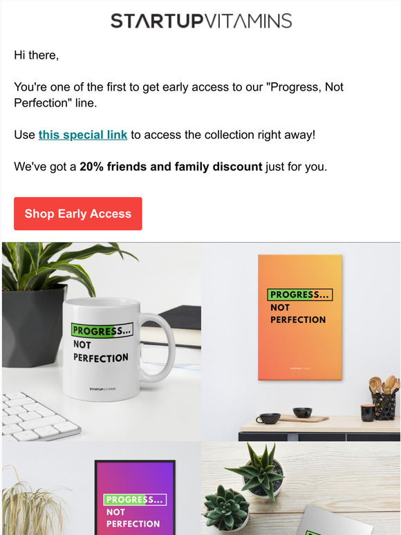 Redeem your early access discount