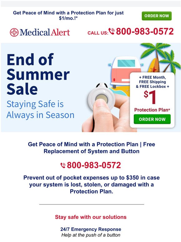 End of Summer Sale: Add a Protection Plan for Just $1/mo.!*