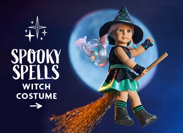 American Girl Spooky Spells Witch Costume outlets