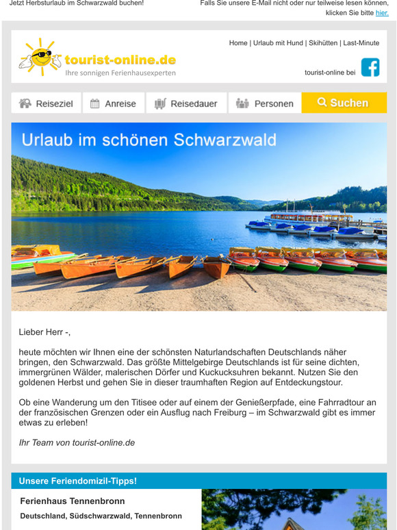 Natur pur  Ihre Auszeit im Schwarzwald
