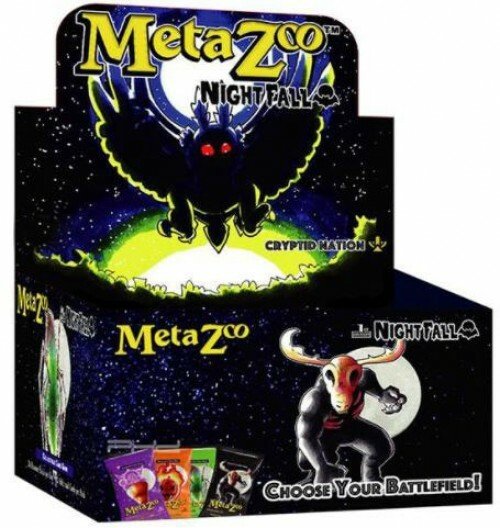 Image of MetaZoo Trading Card Game Cryptid Nation Nightfall Booster Box [Unlimited, 36 Packs] (Pre-Order ships January)