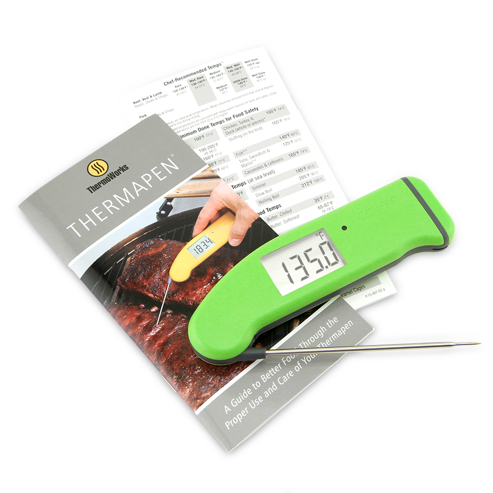 ThermoWorks: $69 Green Thermapen Mk4 Almost Gone for Good