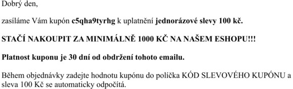 Sleva za registraci