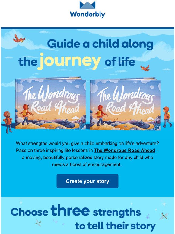 Send a child on the journey of a lifetime 

