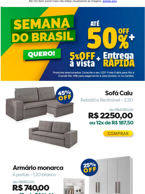 SEMANA DO BRASIL! Preos de black friday antes da hora!