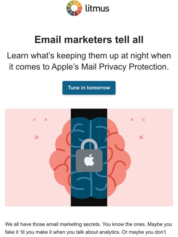 1 day til email marketers tell all