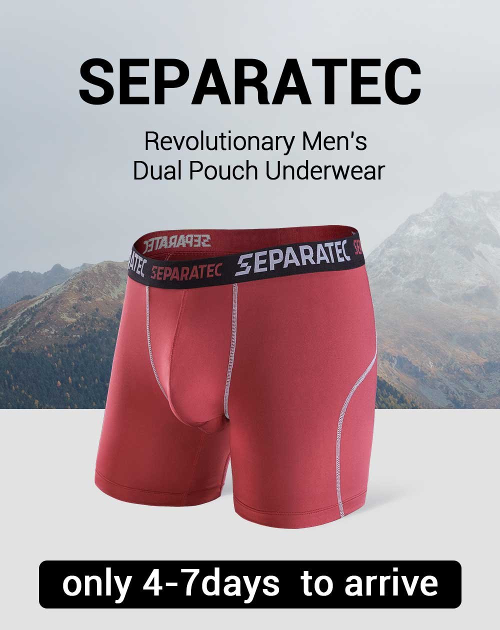 Separatec Men's 3 Pack Micro Modal Viscose Separate Pouches Comfort Fit Boxer  Briefs at  Men's Clothing store