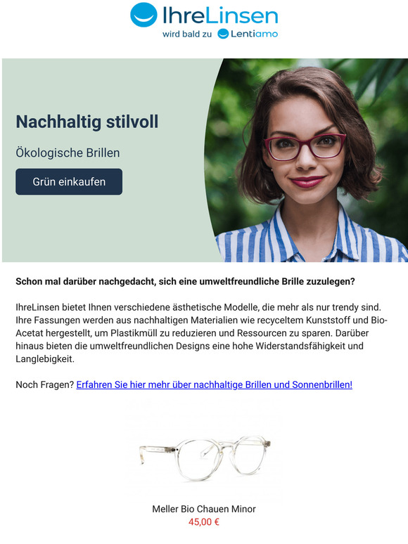 Wir  nachhaltige Brillen!