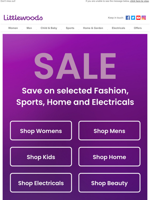 SALE is here -