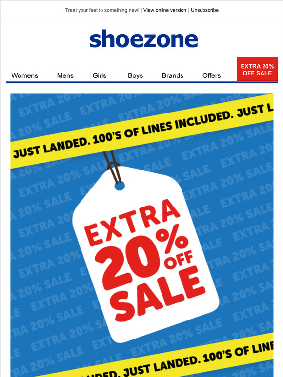 shoe zone coupon code