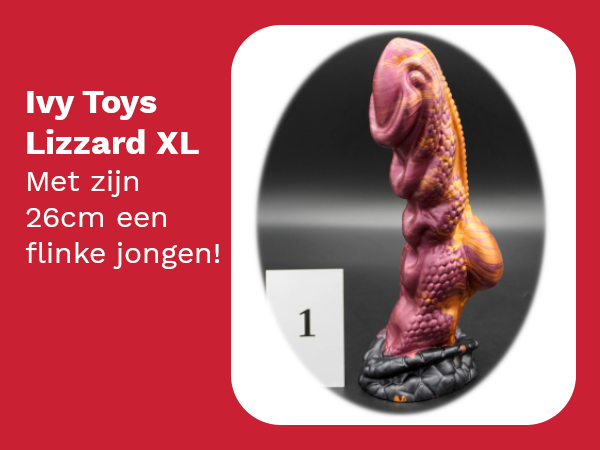 Ivy Toys Lizzard XL, fantasy dildo