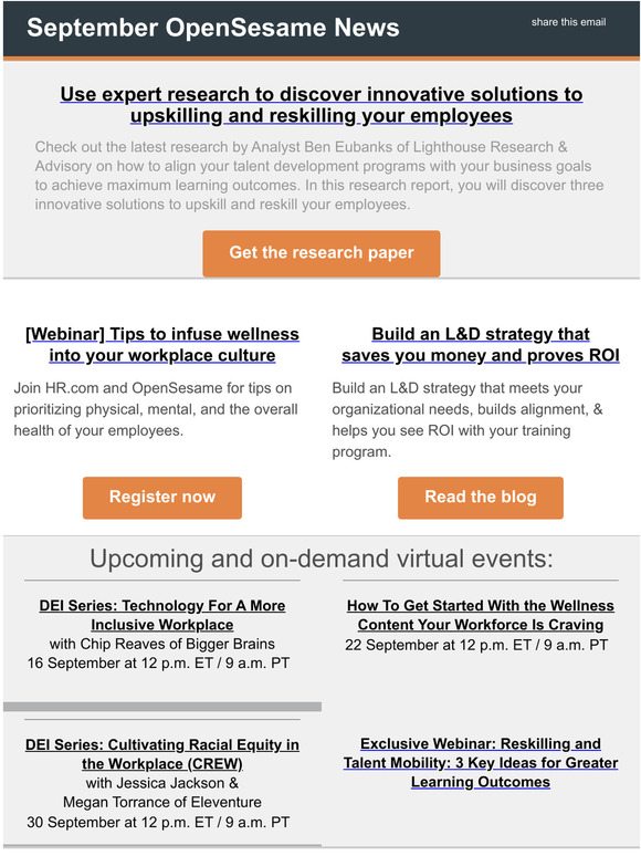September News - Top tips to maximize your training budget today