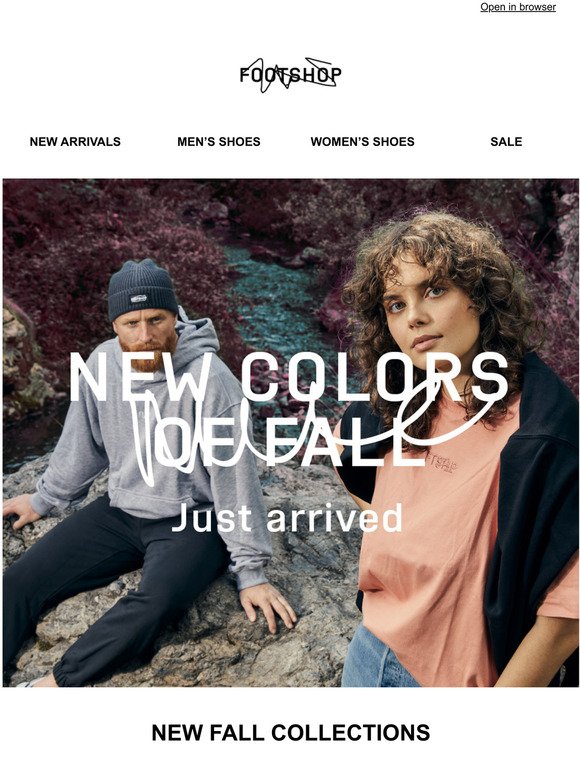 NEW COLORS OF FALL just arrived 
