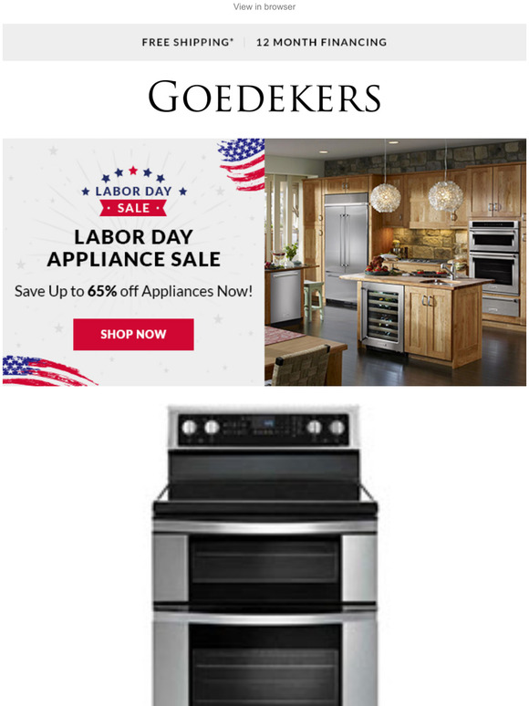 There's Still Time to Save with Labor Day Appliance Deals!