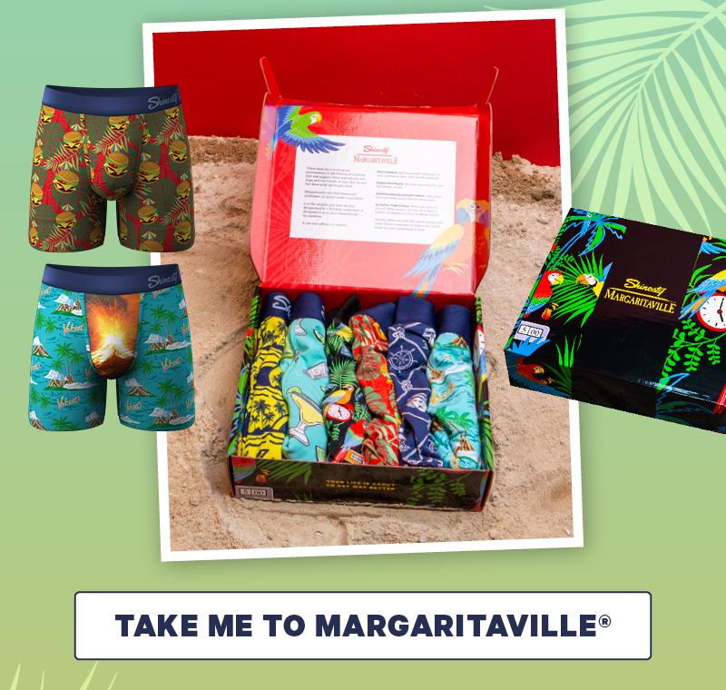 Shinesty: Introducing Margaritaville x Shinesty Ball Hammock underwear