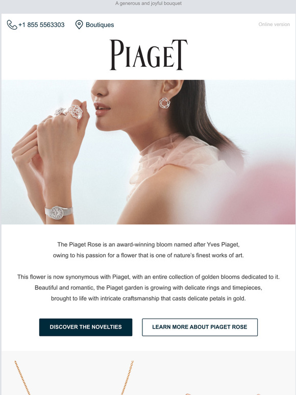 Piaget The Piaget Rose is Blooming Milled