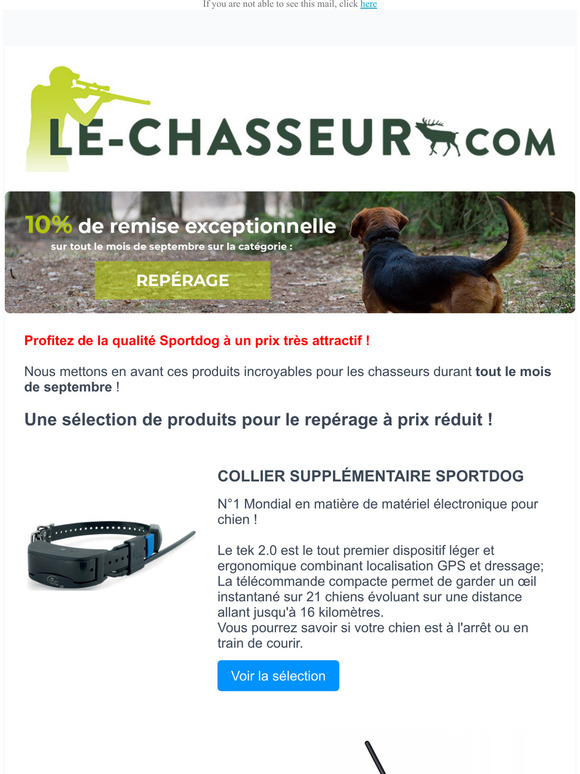 Remises exceptionnelles : 10% sur le reprage