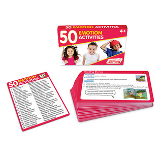 50 Emotion Activities Card Set