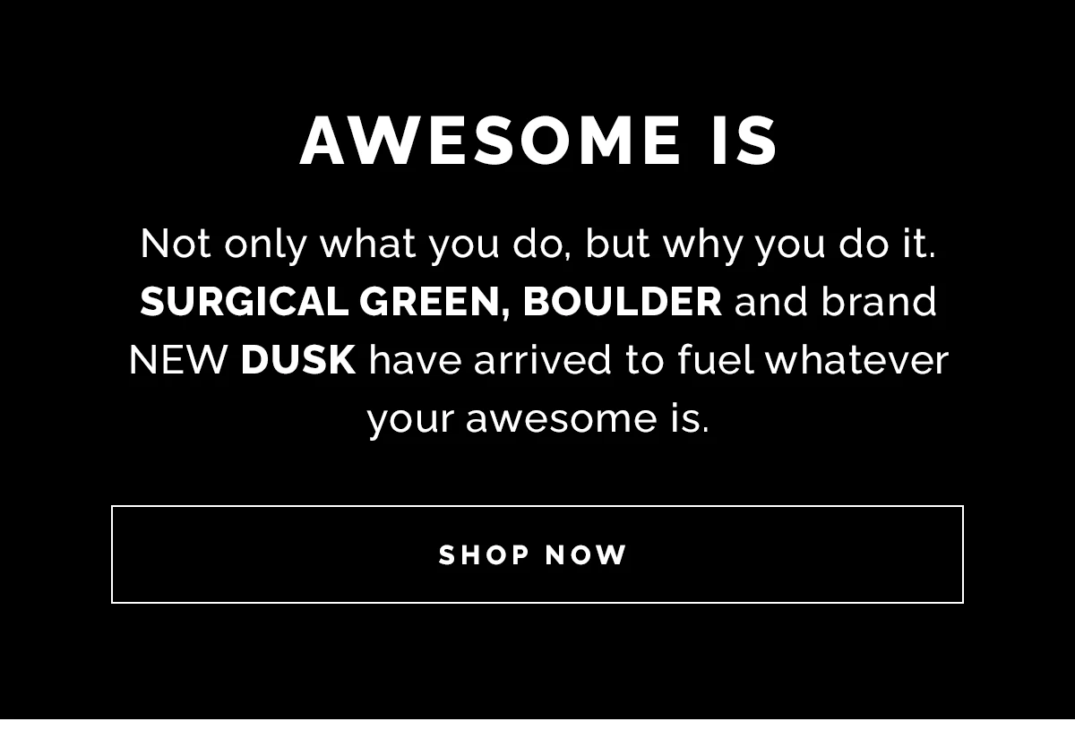 FIGS NEW COLORS TO FUEL YOUR AWESOME Milled