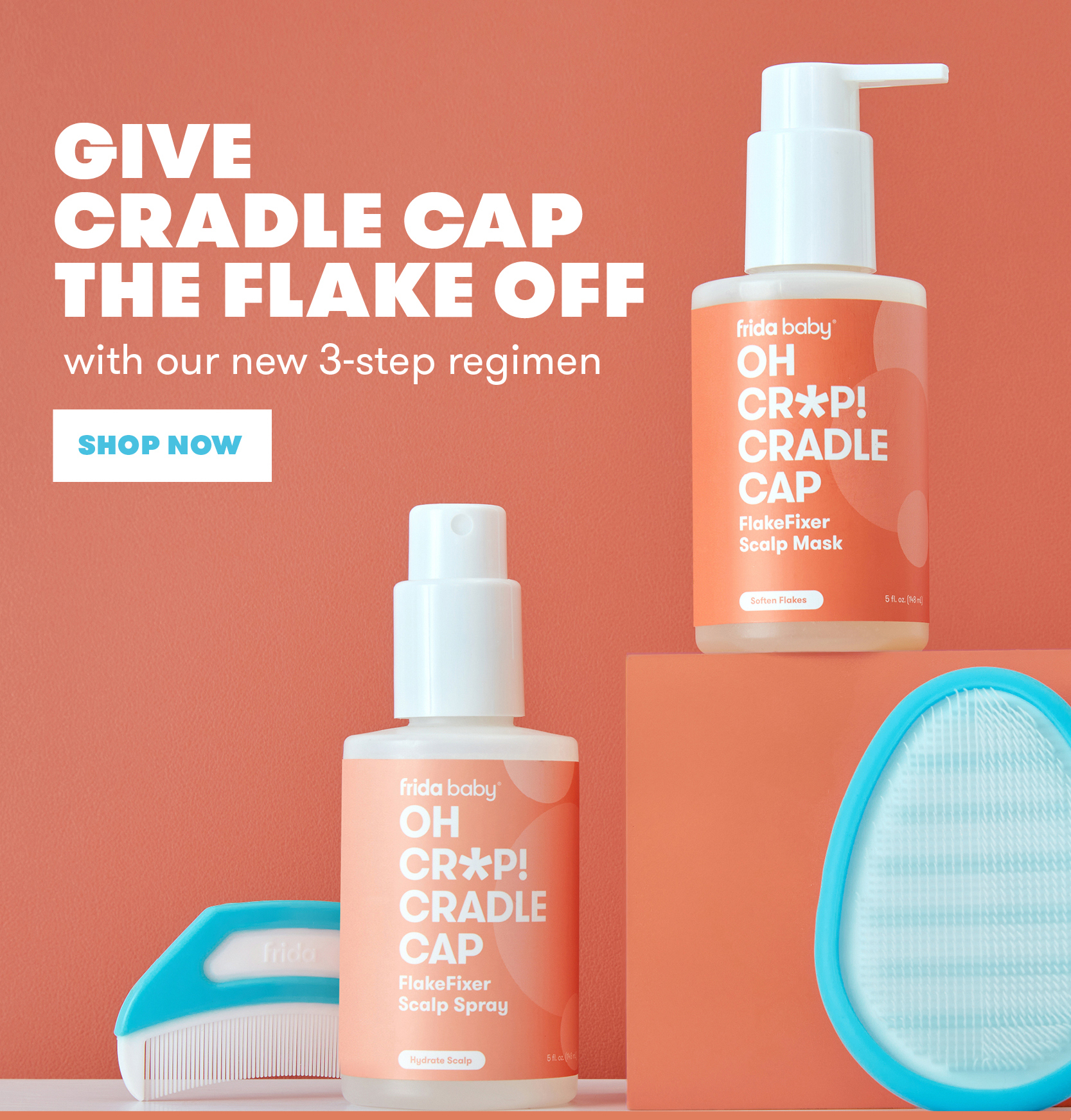 Frida Baby Your cradle cap upgrades are here! Milled
