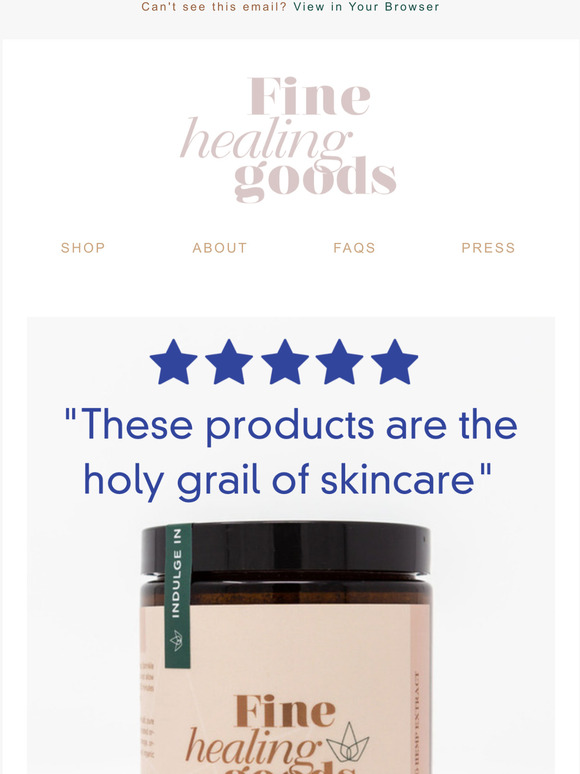 "The holy grail of skincare" - Tatyana A
