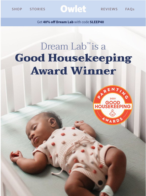 Owlet Baby Care Inc Good Housekeeping Is Impressed By This Bedtime Helper Milled